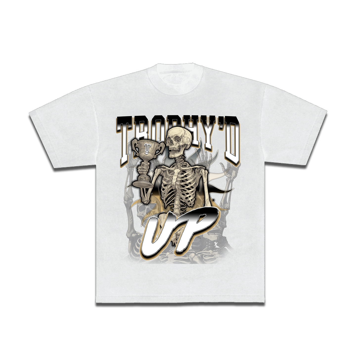 White Skull Tee